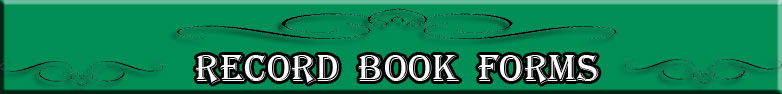 4-H Ojai Upper Record book